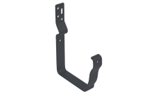 Крюк короткий полоса для прямоугольного водостока Vortex Matt