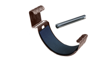 Металлический соединитель желоба водостока